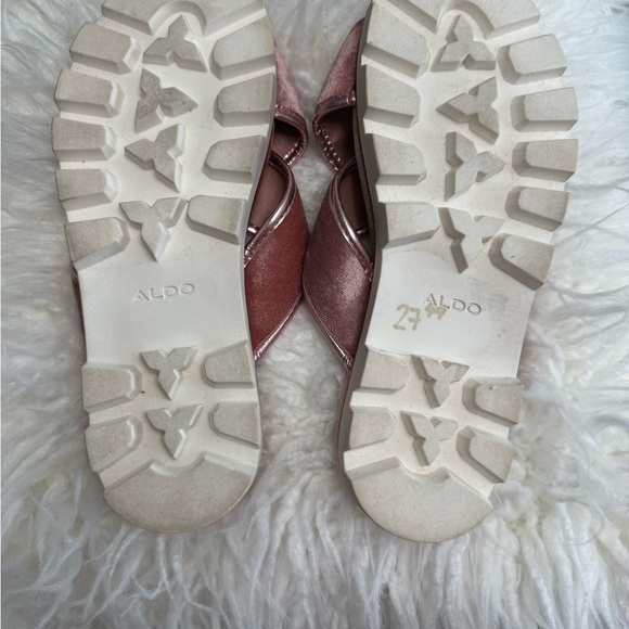 Aldo Sz.6 velour slides - Picture 6 of 6